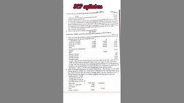 Advanced Financial Accounting |2nd sem Bcom |Model question pepar |SEP syllabus |BU #sep #bcom #afa