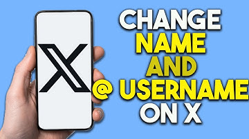 How To Change Name and @ Username On X (Twitter) - Full Guide