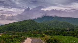 Hyperlapse | Ola de nubes en cerros de Coquimatlán, Colima. | 4k