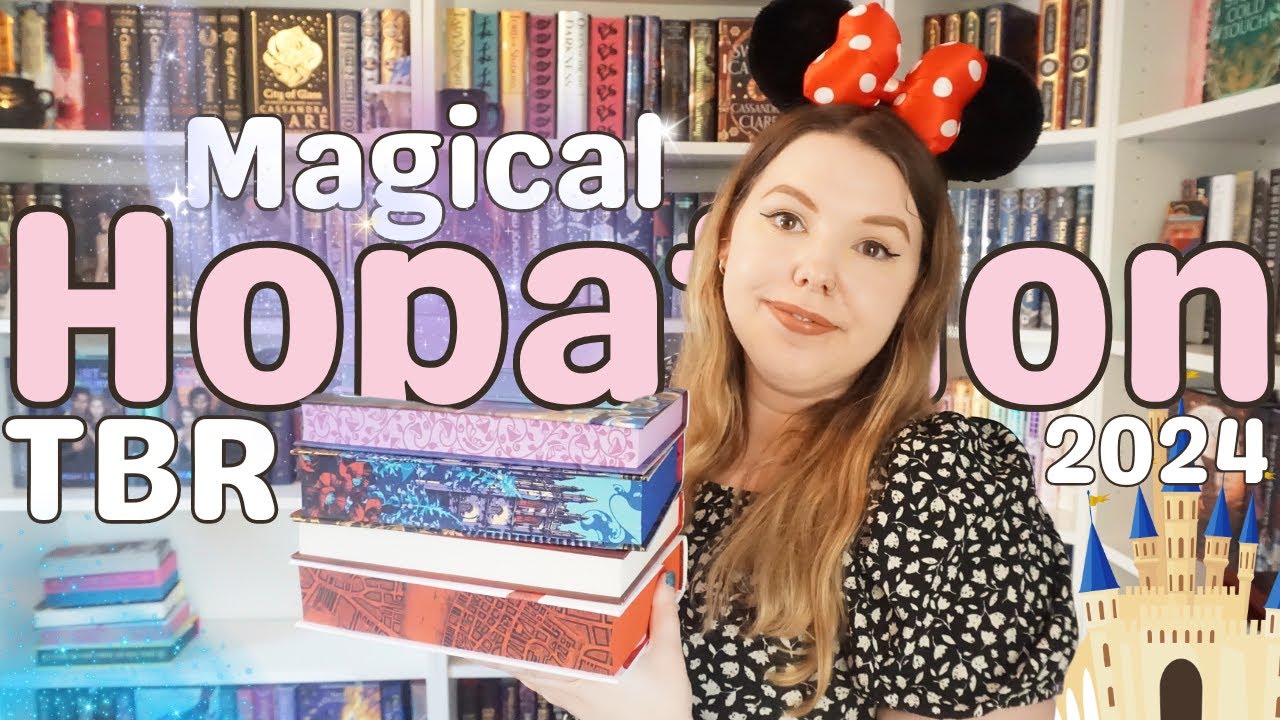 🏰 Disney Magical Hopathon Readathon 2024: July TBR and Anticipated Reads! 🏰