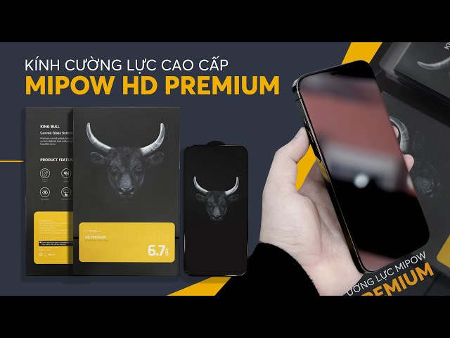 Kính Cường Lực Cao Cấp MIPOW HD Premium Cho IPhone 12 Series | Azskin.vn