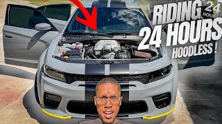 Driving 24hrs Hoodless in a Hellcat With CoreySSG