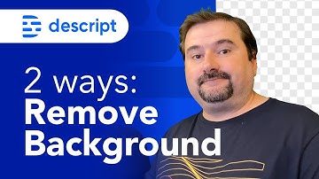 Remove Video Background in Descript Storyboard | Green Screen and Chroma Key