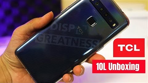 TCL 10L (Unboxing & First impressions)