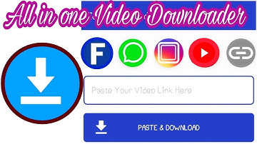 All in one Video Downloader App| Download facebook Instagram youTube& whatsapp status in gallery ||