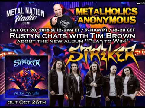 Striker's Tim Brown discusses new album Play to Win