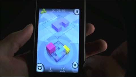 Fragmental 3D Visual Instructions - iPhone Tetris 3D Game