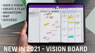Using a Vision Board to plan your year | The #key2success Vision Board Overview screenshot 3