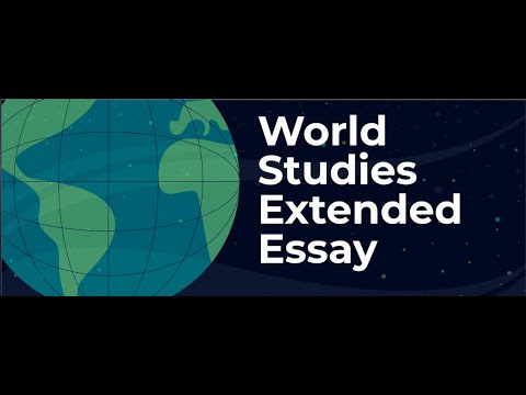 world studies extended essay