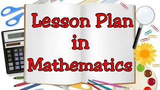 Lesson Plan In Mathematics