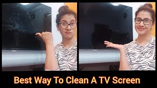 How To Clean Your Flat Screen TV - Safely | LED, Plasma, LCD #TipsyPixie