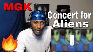 Machine Gun Kelly - concert for aliens (Official Lyric Video) Reaction