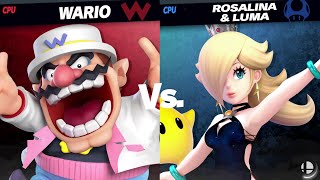 Tycoon Wario VS Rosalina Starry Nt [CyberM295 Contest Winner Request] SSBU Mods -By LuigiTKO/Hanxulz