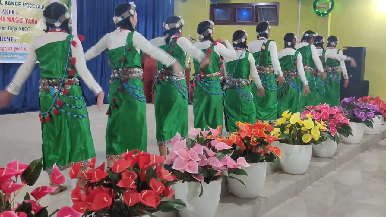 Nyishi Christian Song #Female group dance#By Tajgi Baptist Church 