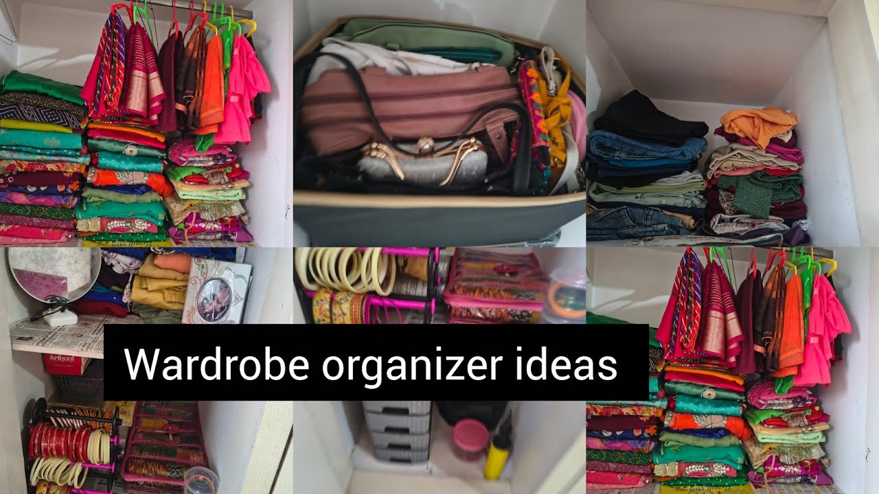 Almari set krne ka tarka / wardrobe organization ideas Almari organization hacks 
