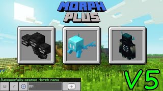 MOB MORPH PLUS V5 ALL PROBLEM SOLVE #video#minecraft screenshot 3