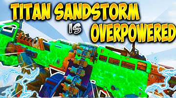 OVERPOWERED TITAN "SANDSTORM" SIGNATURE VARIANT in Black Ops 4! ( Best "TITAN" Class Setup! )