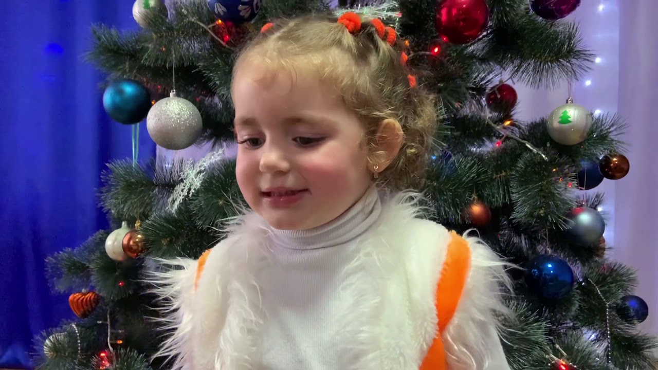 Новорічне свято «Як зайченята і лисенята Новий рік зустрічали» Група раннього віку 2020 р.