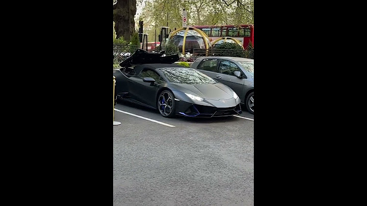 Lamborghini Huracan EVO Spyder | Roof Closing