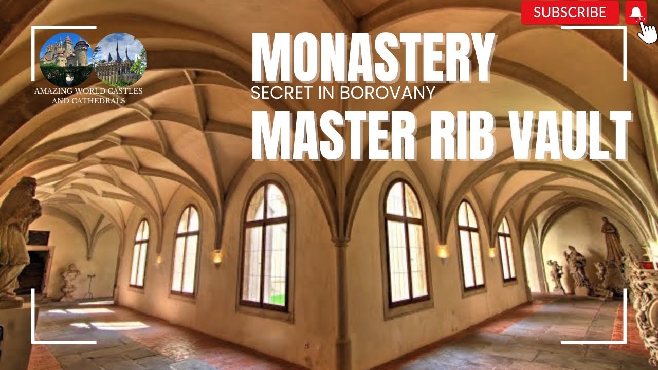 Borovany klášter křížová chodba a Škapulířová kaple |Jihočeský kraj - okres České Budějovice|16:9 4K