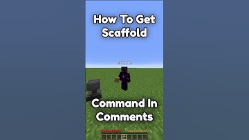 How To Get Scaffold In Minecraft!