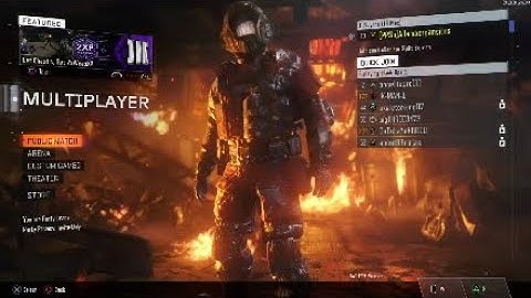 Black ops 3:How to put a profile picture in your combat record