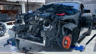 Crashed G37 Rebuilt ( part 1)