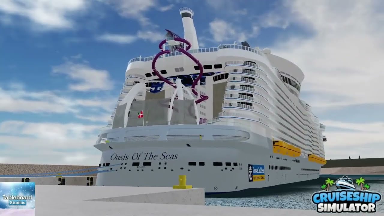 ROBLOX Cruise Ship Simulator Oasis Of The Seas Timelapse One Way 