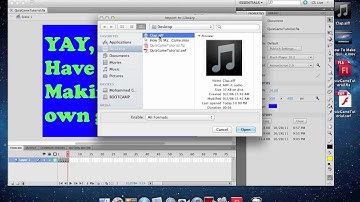 How to Add Sound in Adobe Flash CS5