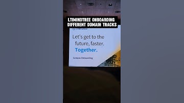 LTIMindtree Onboarding 2025 | Explore Different Domain Tracks 🚀 #Onboarding #LTIMindtree
