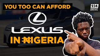 The Price of every Lexus Car in Nigeria | 1 - 100 Million Naira Lexus Lx 250 Price