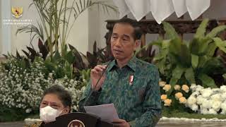Pengantar Presiden Jokowi Dalam Sidang Kabinet Paripurna Selasa 812