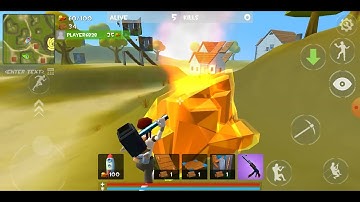 Rocket Royale: UFO and blimp event gameplay #1