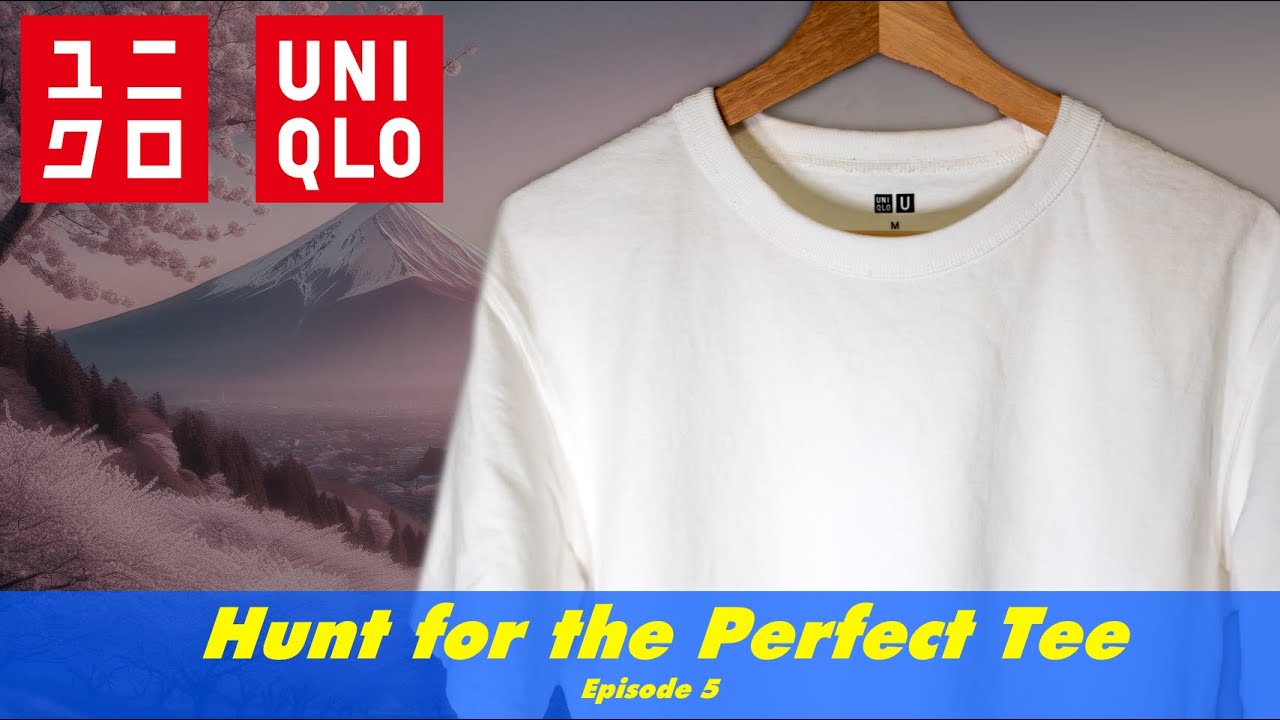 Is Uniqlo Really THAT Good??? - Hunt for the Perfect Tee Ep. 5 - Uniqlo U Crewneck