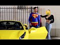 SUPERMAN PICKS UP A GOLD DIGGER!!