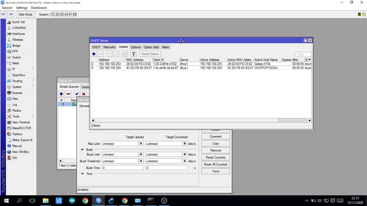 SIMPLE QUEUE WITH PARENT AND CHILD | MikroTIK - YouTube