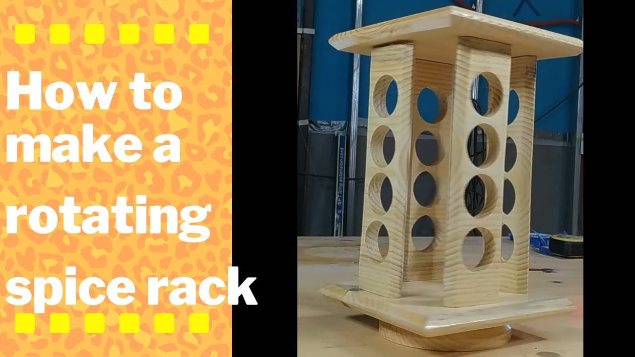 How to make a rotating spice rack - Avi Fuster - YouTube