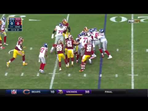 Paul Perkins Highlights | Week 17 @ Redskins (1st 100 Yard Game)