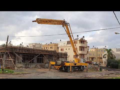 بيت مؤيد حسنين الجديد صبة بطون سقف الطابق الاول 