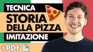 Storia Della Pizza: Lezione D'Imitazione In Italiano (Sub ITA) | Imparare l’Italiano