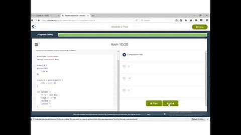 #cisco |cpa|c++ essential part 2|modules 2 test answer