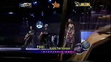 Padi - Kasih Tak Sampai (Video Klip Asli Live Impresario 008) dengan lirik