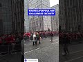 Young Liverpool fan skins security at the parade! 😮🔥 #Liverpool #liverpoolparade #FootballSkills
