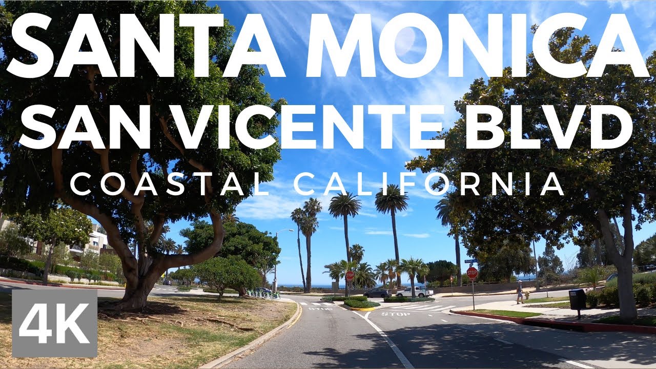 Santa Monica San Vicente Blvd YouTube