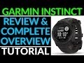 Garmin Instinct Review and Full Walkthrough - Garmin Instinct Overview