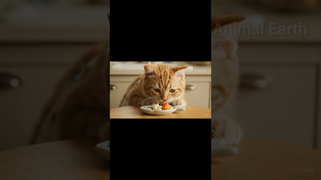 Mamma Cat Cooking Shorts Viral