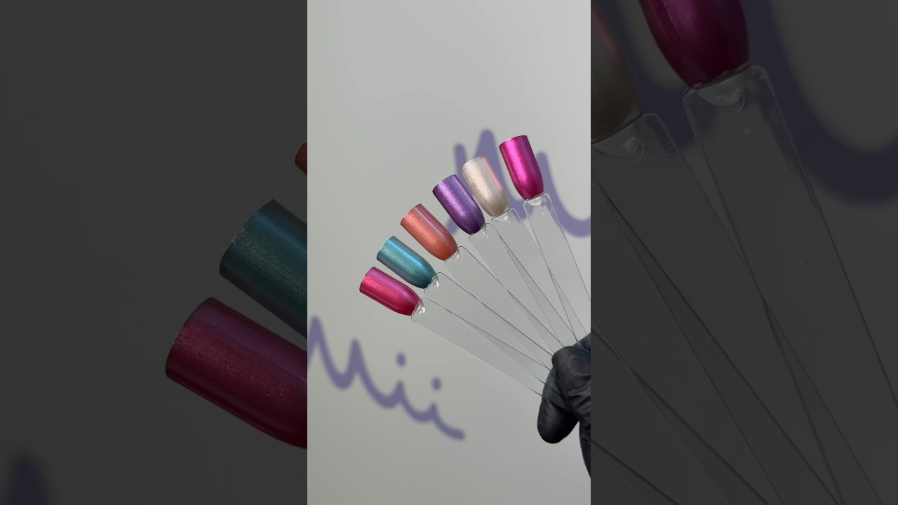 Shoot off into space with our Magnetic Skies nail collection - 6 NEW must-have metallics. ✨