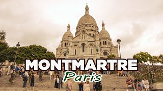 Paris Walk: From Saint Denis Gate to MONTMARTRE with subtitles