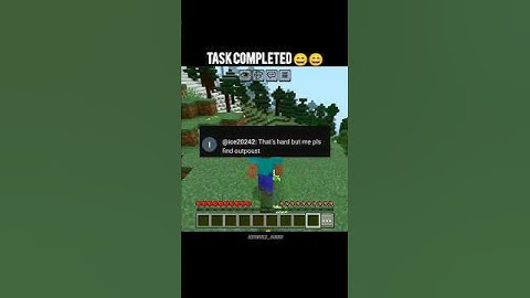 Running Until I find Pillager Outpost 😅