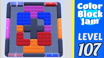 Color Block Jam  Level 107 Walkthrough Solution